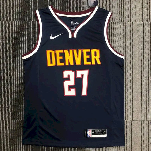 Men’s Jamal Murray Black Swingman Player Version Jersey – Icon Edition