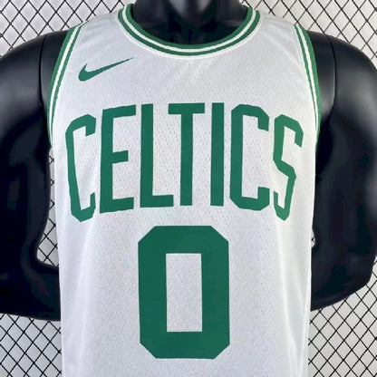 Camisa masculina Jayson Tatum branca do time