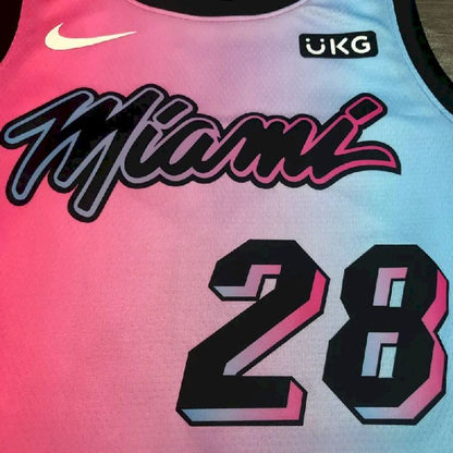 Camisa masculina Andre Iguodala 2020-21 Swingman rosa versão jogador – Edição City