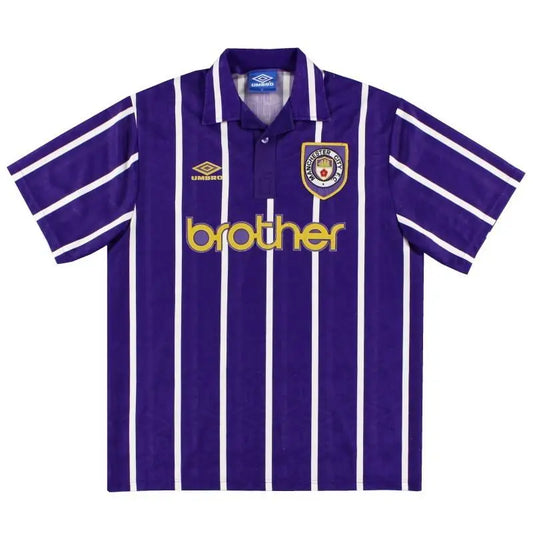 Camisa retrô reserva do Manchester City 1993/1994