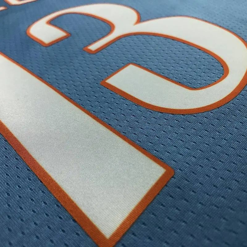 Camisa Paul George Azul Masculina do Time – Edição City do 75º Aniversário