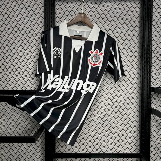 Camisa reserva do Corinthians 1990 retrô