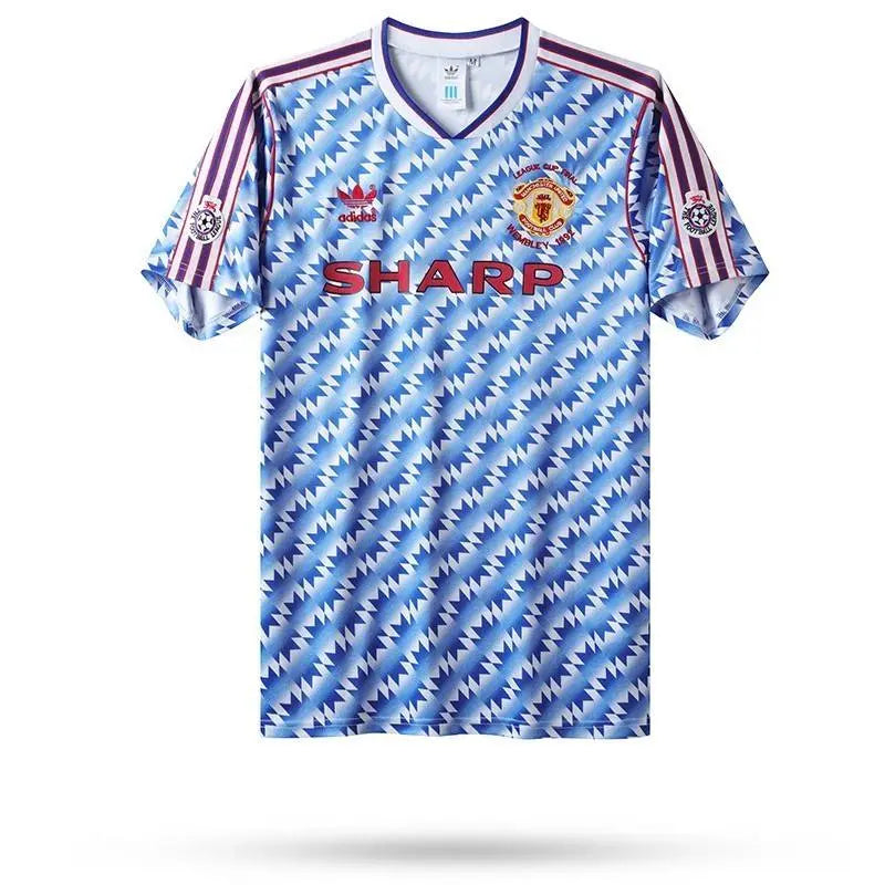 Camisa retrô reserva do Manchester United 1990/92