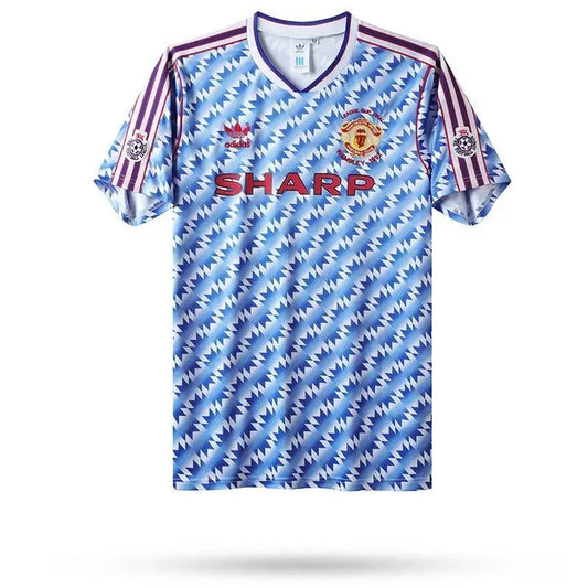 Camisa retrô reserva do Manchester United 1990/92