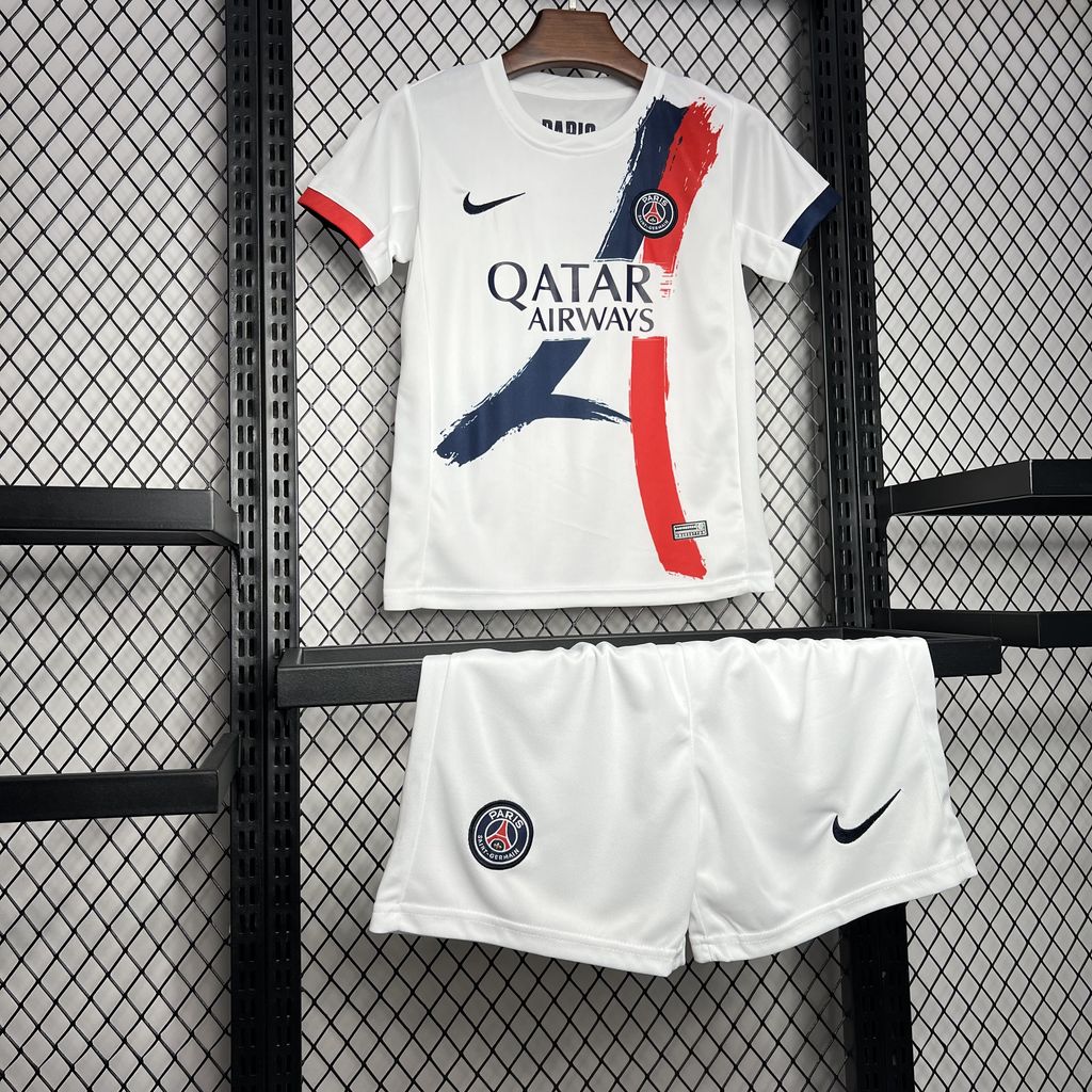 Paris Saint-Germain 2024/25 Away Kids Kit