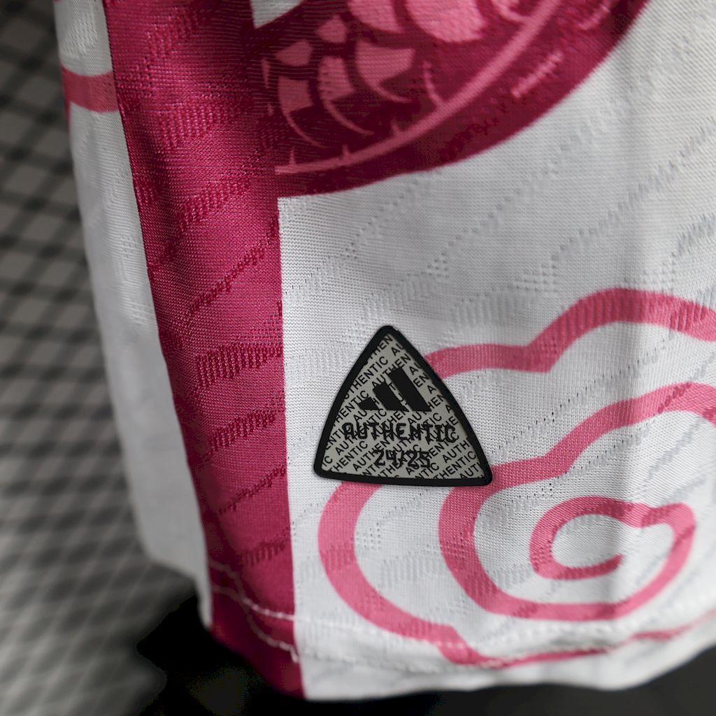 Men's Japan 2025/26 Pink Dragon Edition Jersey Player Version