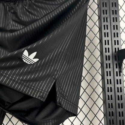 Men's Germany 2025/26 125th Anniversary Black Shorts