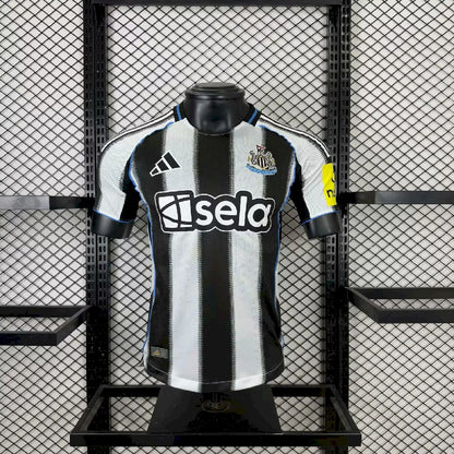 Men's Newcastle United 2025/26 Home Jersey Player Version