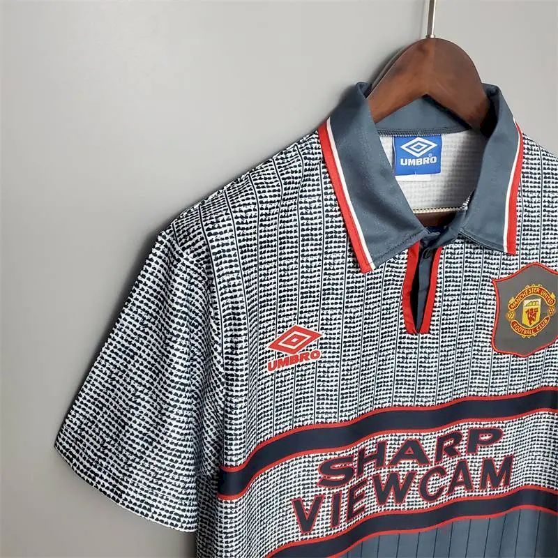 Camisa retrô reserva do Manchester United 1995/96