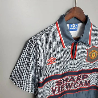 Camisa retrô reserva do Manchester United 1995/96