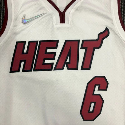 Camisa masculina LeBron James White Team – Edição de 75º aniversário