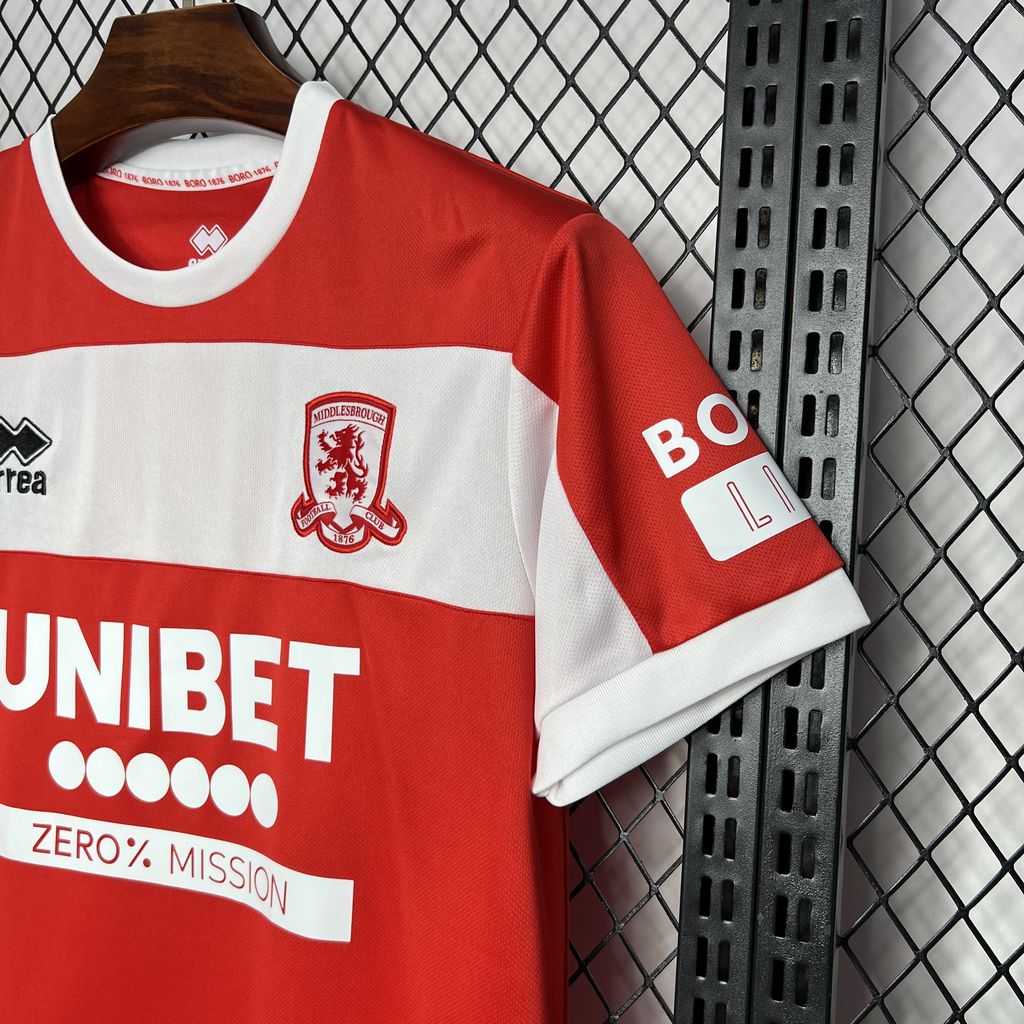 Middlesbrough 2024/25 Home Jersey