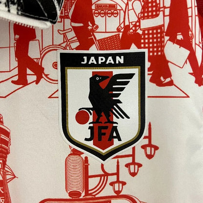 Jaqueta corta-vento dupla face Japão 2023-24