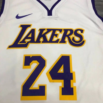 Camisa Kobe Bryant Masculina Branca Versão Jogador – Edição Clássica Retro