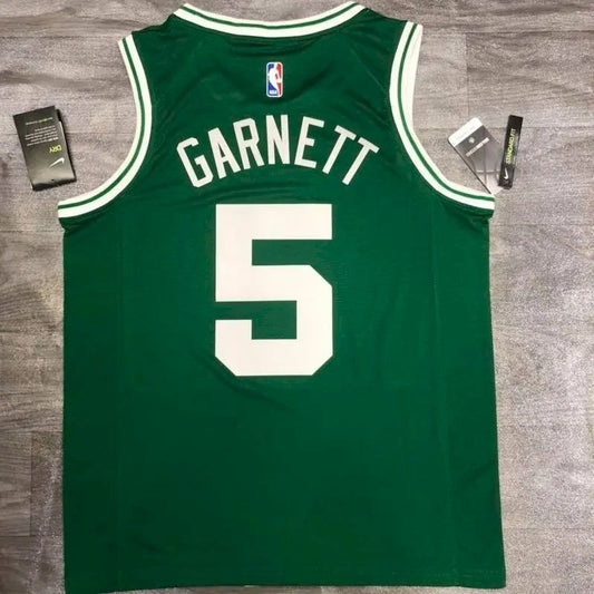 Kevin Garnett Men’s Green Player Version Jersey- Icon Edition
