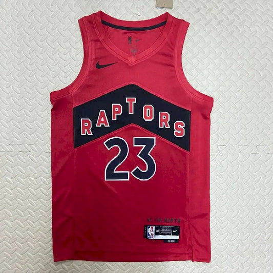 Men’s Fred VanVleet Red Away Team Jersey
