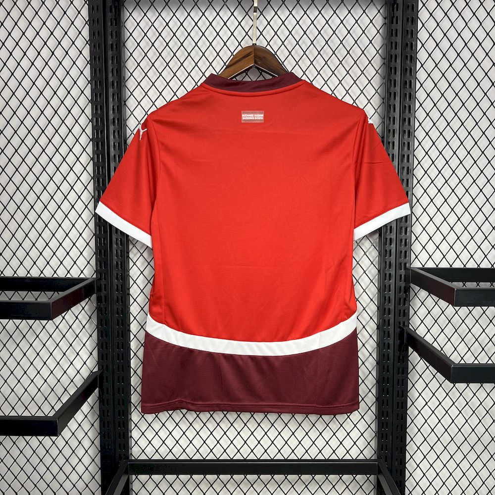 Men's Switzerland 2024/25 Home Jersey