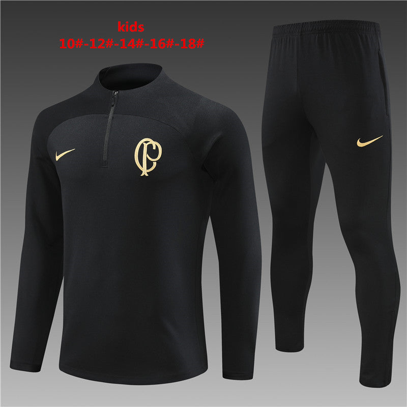 Suéter e calça infantil Corinthians 2023/24 com zíper 14001