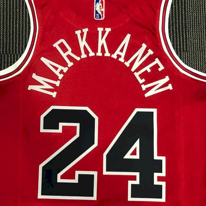 Camisa vermelha masculina Lauri Markkanen – Edição de 75º aniversário