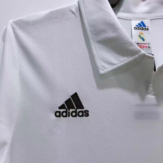 Camisa retrô do centenário do Real Madrid 2002/03