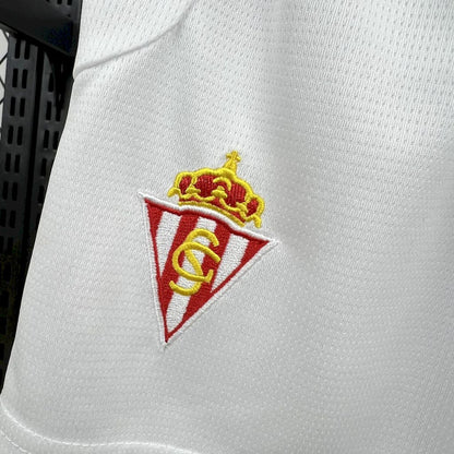 Sporting de Gijón 2024/25 Home Kids Kit