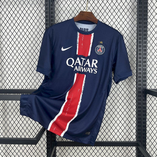 Paris Saint-Germain 2024/25 Home Jersey With Stars