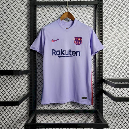 Camisa retrô alternativa do Barcelona 2021/22