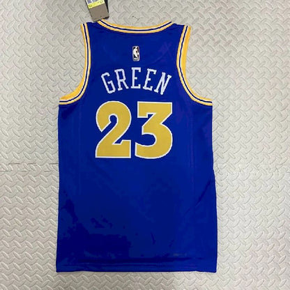Men’s Draymond Green Blue Retro Team Jersey