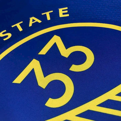 Camisa azul masculina James Wiseman Team – Edição de 75º aniversário