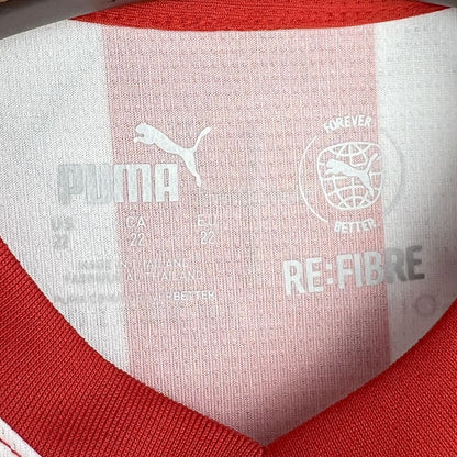 Sporting de Gijón 2024/25 Home Kids Kit