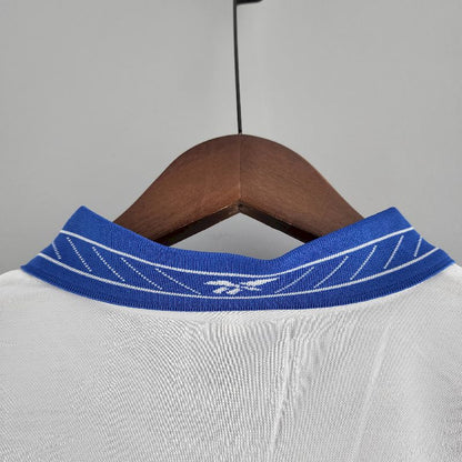 Camisa reserva de mangas compridas retrô do Chile 1998