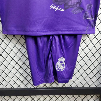 Kit Infantil Edição Especial Real Madrid 2024/25 Y 3 Rosa
