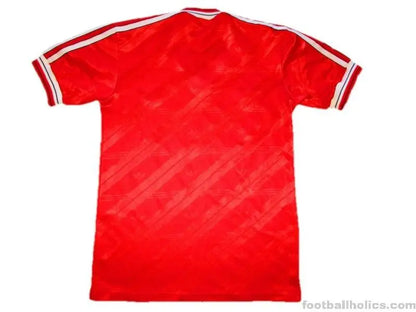 Camisa retrô do Manchester United 1986/88