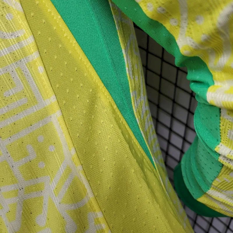 Camisa Brasil 2024/25 Home Manga Longa Versão Jogador