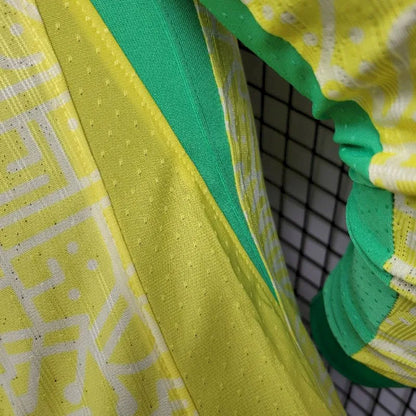 Camisa Brasil 2024/25 Home Manga Longa Versão Jogador