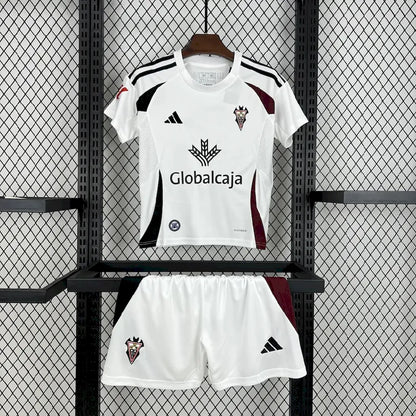 Albacete 2024/25 Home Kids Kit