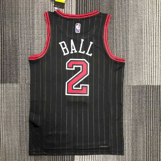 Camisa preta masculina Lonzo Ball Team – Edição Statement