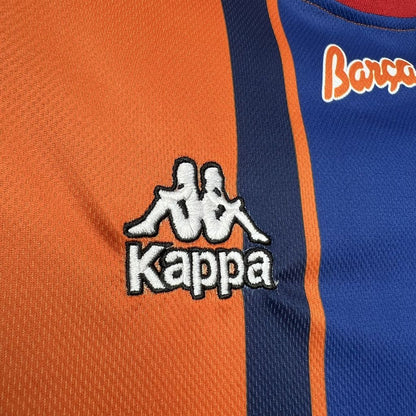 Camisa retrô alternativa do Barcelona 1997/98