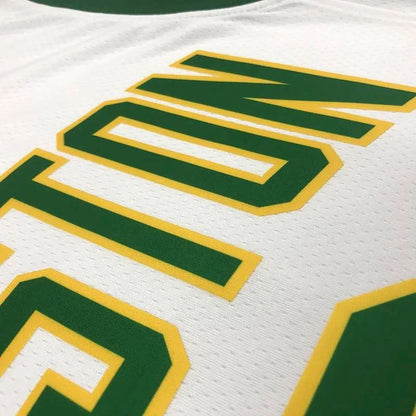 Camisa Jayson Tatum Branca Masculina Versão Jogador – Edição Cidade