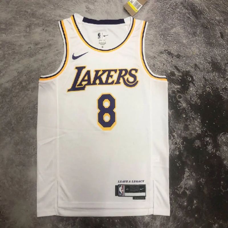Camisa branca masculina do time Kobe Bryant