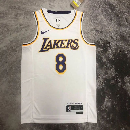 Camisa branca masculina do time Kobe Bryant