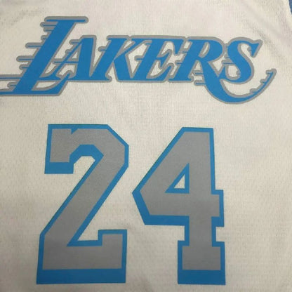 Men’s Kobe Bryant White Player Version Jersey – City Edition