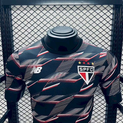 Men's São Paulo 2024/25Pre-Match Jersey Player Version