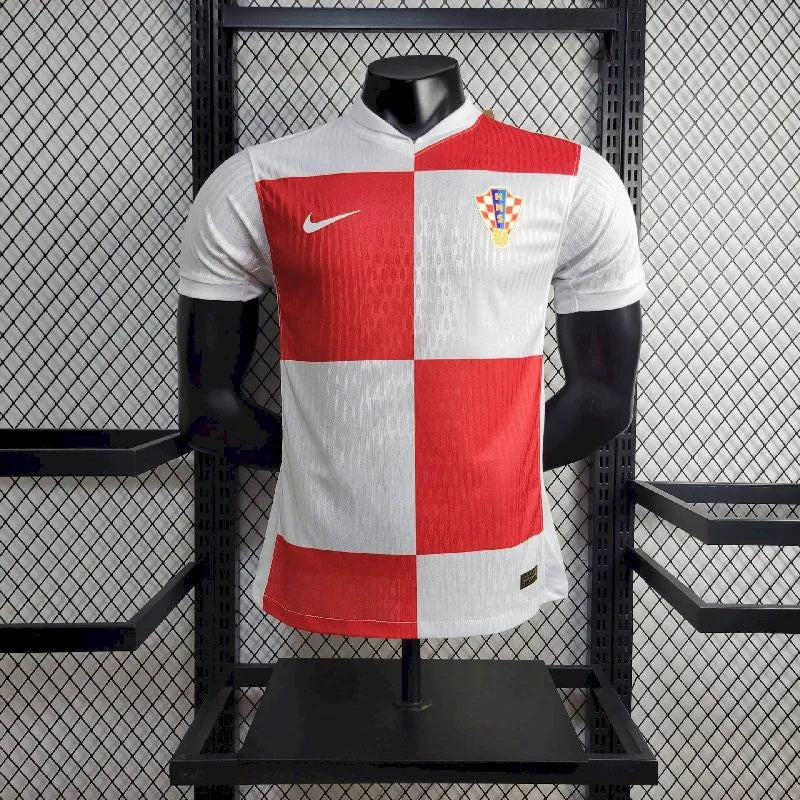 Men's Croatia 2024/25 Home Jersey Player Version