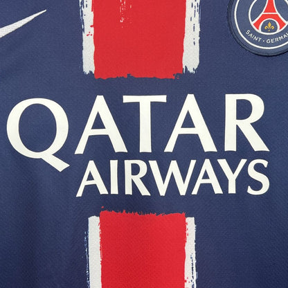 Paris Saint-Germain 2024/25 Home Jersey With Stars