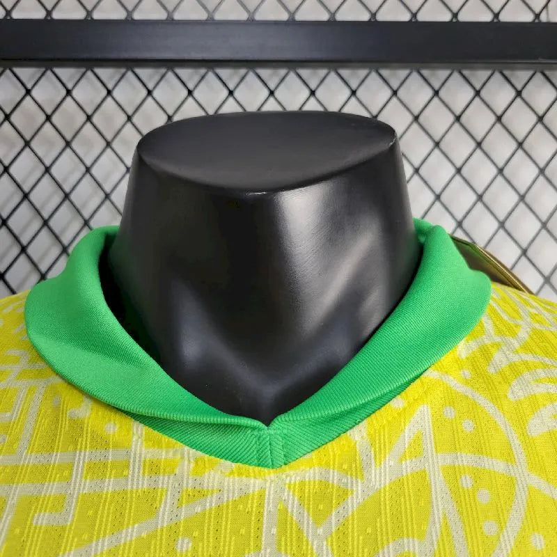 Men's Brazil 2024/25 Home Long Sleeve Jersey Player Version