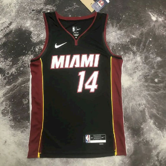 Camisa preta masculina Tyler Herro Team