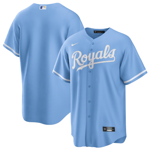 Kansas City Royals Jersey Light Blue Fan