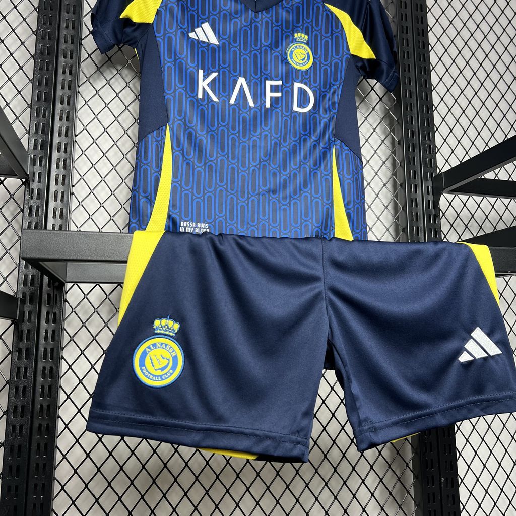Al-Nassr FC 2024/25 Away Kids Kit