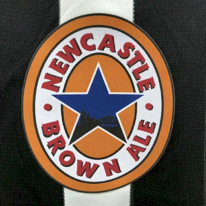 Camisa retrô de mangas compridas do Newcastle United 1995/97 Home